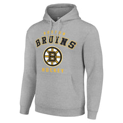 Boston Bruins Starter Logo Pullover Hoodie - NHL Hoodies