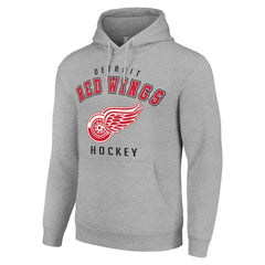 Detroit Red Wings Starter Logo Pullover Hoodie - NHL Hoodies