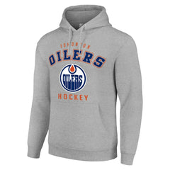 Edmonton Oilers Starter Logo Pullover Hoodie - NHL Hoodies