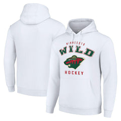 Minnesota Wild Starter Logo Pullover Hoodie - NHL Hoodies