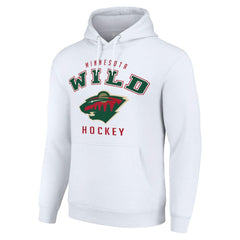 Minnesota Wild Starter Logo Pullover Hoodie - NHL Hoodies