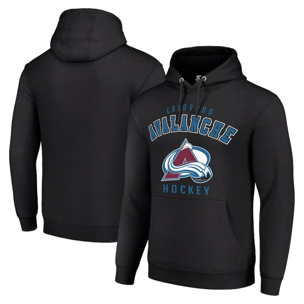 Colorado Avalanche Starter Logo Pullover Hoodie - NHL Hoodies