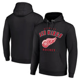 Detroit Red Wings Starter Logo Pullover Hoodie - NHL Hoodies