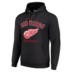Detroit Red Wings Starter Logo Pullover Hoodie - NHL Hoodies