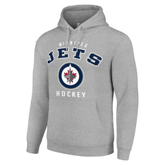 Winnipeg Jets Starter Logo Pullover Hoodie - NHL Hoodies