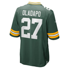Green Bay Packers Kitan Oladapo Game Jersey | NFL Hot