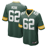 Green Bay Packers Jacob Monk Game Jersey | NFL Near me