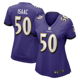 Baltimore Ravens Adisa Isaac Women's Game Jersey | NFL Hot