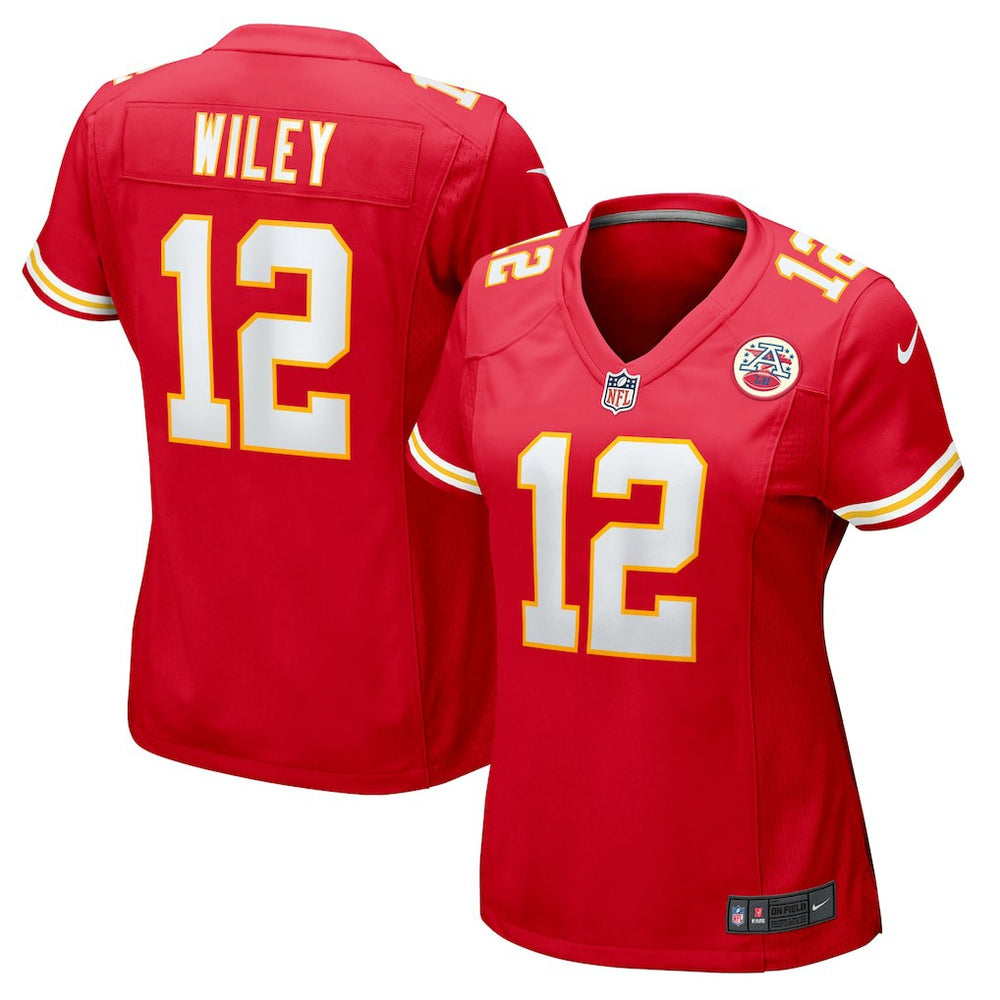 Kansas City Chiefs Jared Wiley Women's Game Jersey | NFL Hot
