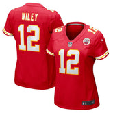 Kansas City Chiefs Jared Wiley Women's Game Jersey | NFL Hot