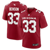 Arizona Cardinals Trey Benson Team Game Jersey | NFL New