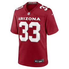 Arizona Cardinals Trey Benson Team Game Jersey | NFL New