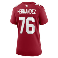 Arizona Cardinals Will Hernandez Women's Game Jersey | NFL Sale