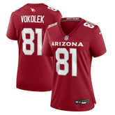 Arizona Cardinals Travis Vokolek Women's Game Jersey | NFL New