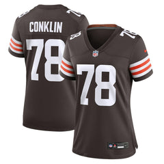 Cleveland Browns Jack Conklin Women's Game Jersey | NFL US