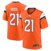Denver Broncos Riley Moss Team Game Jersey | NFL Sale