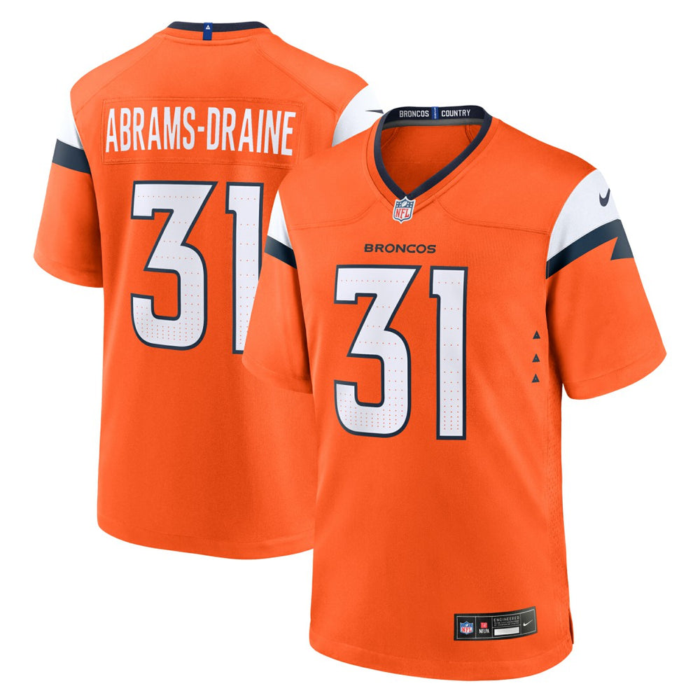 Denver Broncos Kris Abrams-Draine Team Game Jersey | NFL Near me
