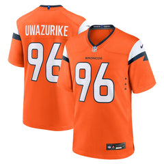 Denver Broncos Eyioma Uwazurike Team Game Jersey | NFL Discount