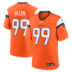 Denver Broncos Zach Allen Team Game Jersey | NFL Near me