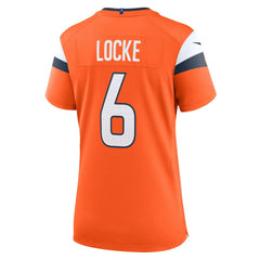 Denver Broncos P.J. Locke Women's Team Game Jersey | NFL Discount