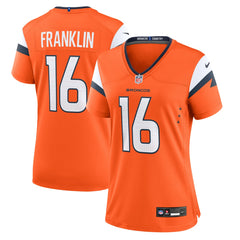 Denver Broncos Troy Franklin Women's Team Game Jersey | NFL On sale