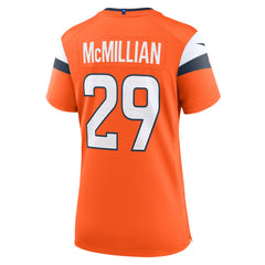 Denver Broncos Ja'Quan McMillian Women's Team Game Jersey | NFL Hot