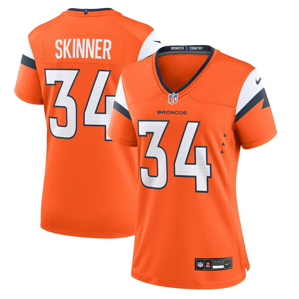Denver Broncos JL Skinner Women's Team Game Jersey | NFL Near me