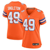 Denver Broncos Alex Singleton Women's Alternate Game Jersey | NFL On sale