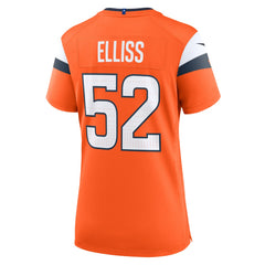 Denver Broncos Jonah Elliss Women's Team Game Jersey | NFL Discount