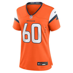 Denver Broncos Luke Wattenberg Women's Team Game Jersey | NFL Discount