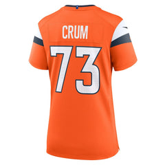 Denver Broncos Frank Crum Women's Team Game Jersey | NFL On sale