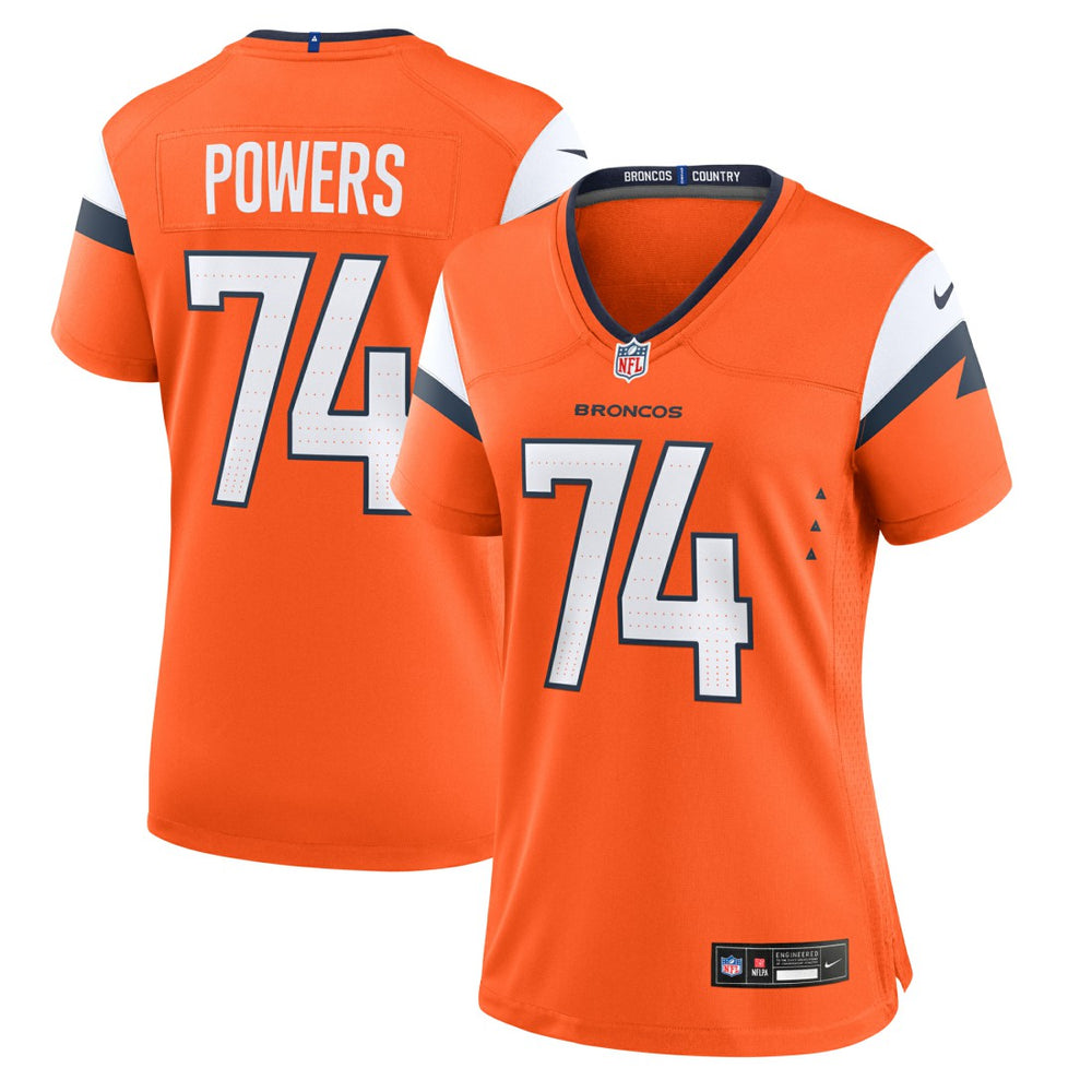 Denver Broncos Ben Powers Women's Team Game Jersey | NFL Online