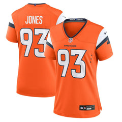 Denver Broncos D.J. Jones Women's Team Game Jersey | NFL Sale