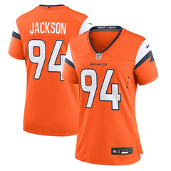 Denver Broncos Jordan Jackson Women's Team Game Jersey | NFL Online