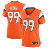 Denver Broncos Zach Allen Women's Team Game Jersey | NFL US