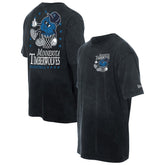 Black Minnesota Timberwolves Old School Sport Enzyme Wash Oversized T-Shirt | NBA