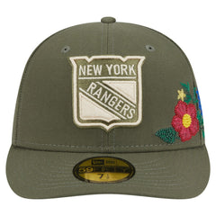 New York Rangers New Era Tonal Florals 59FIFTY Fitted Hat - NHL Hats