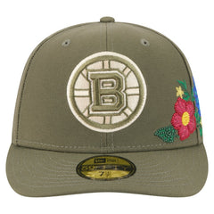 Boston Bruins New Era Tonal Florals 59FIFTY Fitted Hat - NHL Hats