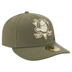 Anaheim Ducks New Era Tonal Florals 59FIFTY Fitted Hat - NHL Hats