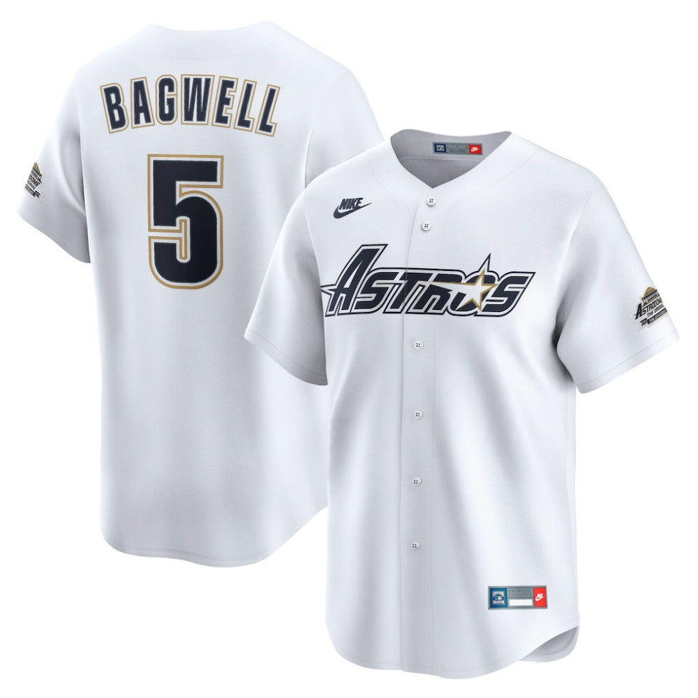 Jeff Bagwell Houston Astros Nike Throwback Cooperstown Collection Limited Jersey - MLB Jerseys