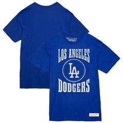 Los Angeles Dodgers Mitchell & Ness Arched Logo Slub T-Shirt - MLB T-shirts