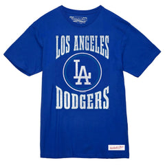 Los Angeles Dodgers Mitchell & Ness Arched Logo Slub T-Shirt - MLB T-shirts