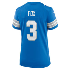 Detroit Lions Jack Fox Women's Team Game Jersey | NFL Outlet