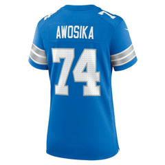 Detroit Lions Kayode Awosika Women's Team Game Jersey | NFL Hot