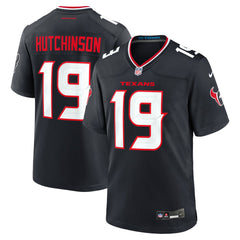 Houston Texans Xavier Hutchinson Team Game Jersey | NFL Online