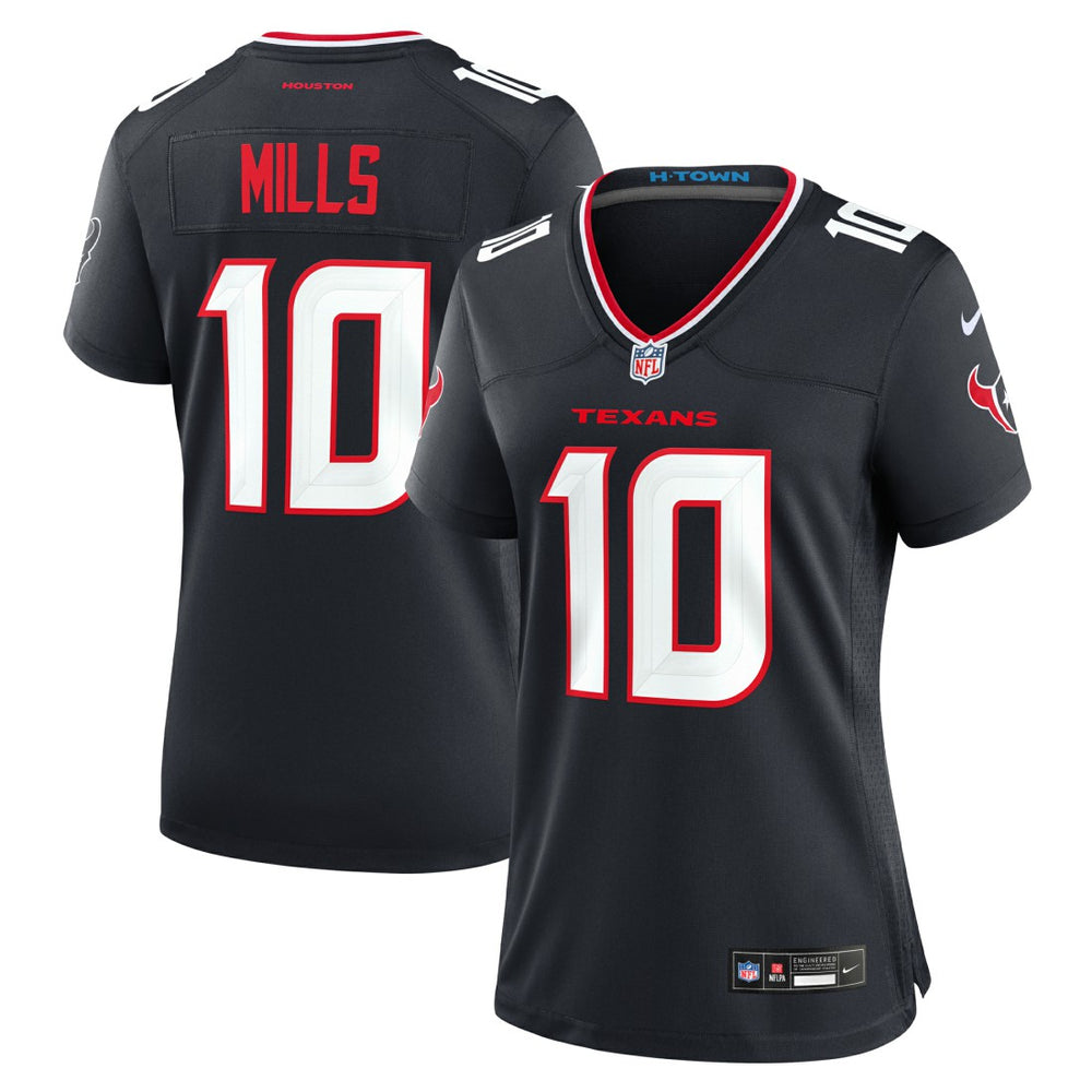 Houston Texans Davis Mills Women's Team Game Jersey | NFL Outlet