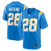 Los Angeles Chargers Hassan Haskins Team Game Jersey | NFL Hot