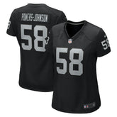 Las Vegas Raiders Jackson Powers-Johnson Women's Game Jersey | NFL US