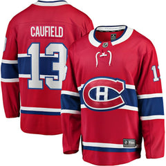 Cole Caufield Montreal Canadiens Fanatics Home Premier Breakaway Player Jersey - NHL Jerseys