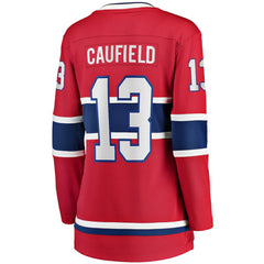 Cole Caufield Montreal Canadiens Fanatics Women's Home Premier Breakaway Player Jersey Breakaway Jersey - NHL Jerseys